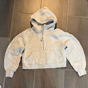 Gray Lululemon Scuba Hoodie
